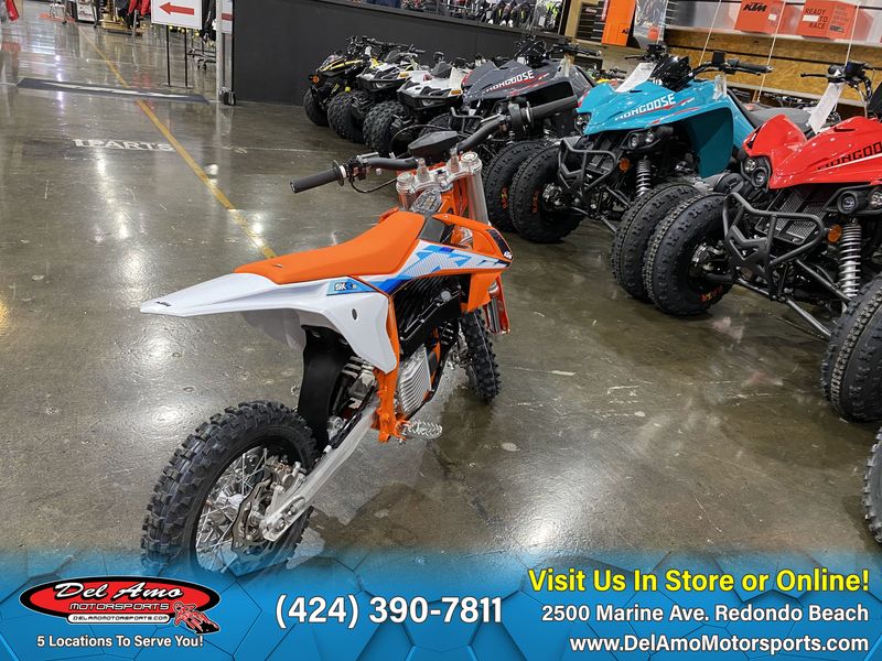 2024 KTM SX-E 3  in a ORANGE exterior color. Del Amo Motorsports of Redondo Beach (424) 304-1660 delamomotorsports.com 