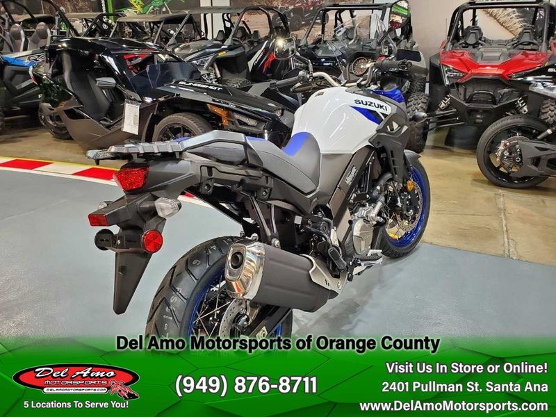 2024 Suzuki DL650XAAM4  in a BLUE/WHITE exterior color. Del Amo Motorsports of Orange County (949) 416-2102 delamomotorsports.com 