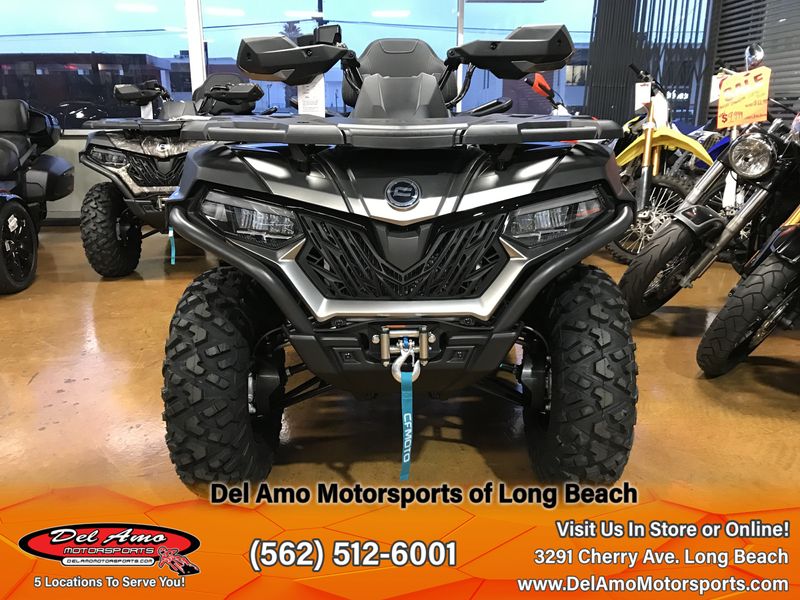 2024 CFMOTO CF600AU-3LA  in a VELOCITY GREY exterior color. Del Amo Motorsports of Long Beach (562) 362-3160 delamomotorsports.com 