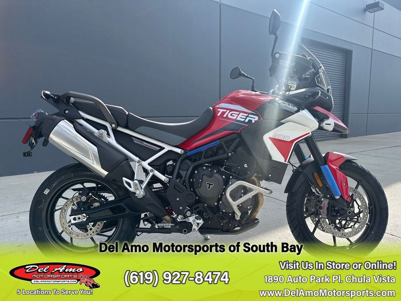 2024 Triumph TIGER 900 GT ARAGON EDITION  in a DIABLO RED/PHANTOM BLACK exterior color. Del Amo Motorsports of South Bay (619) 547-1937 delamomotorsports.com 