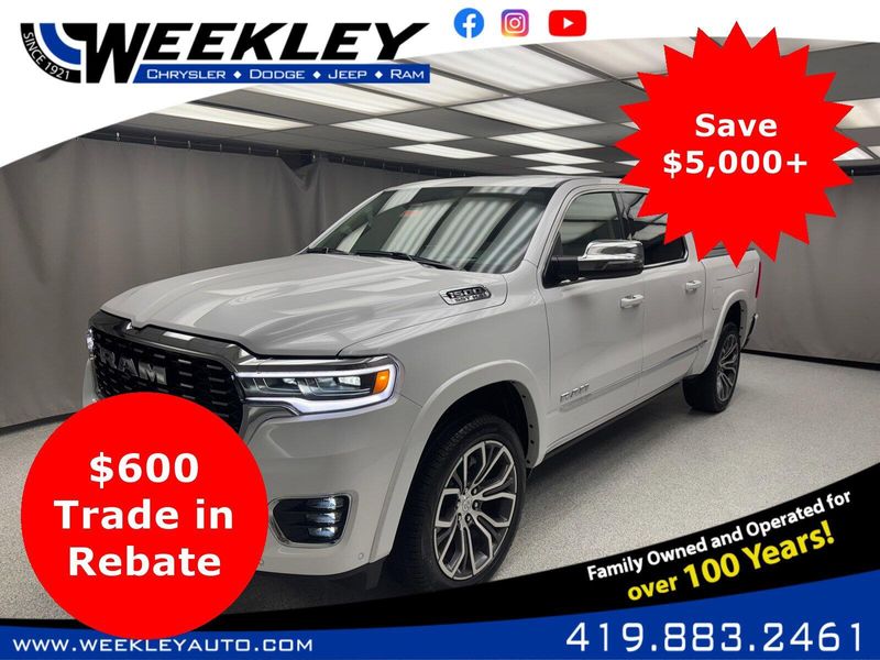 2025 RAM 1500 Tungsten Crew Cab 4x4 5