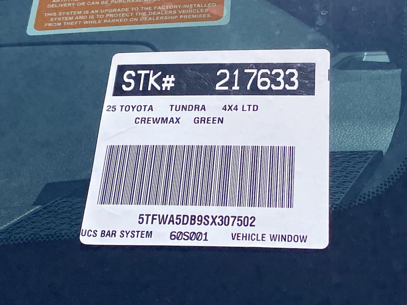 2025 Toyota Tundra LimitedImage 22