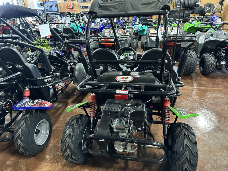 2022 TRAILMASTER BLAZER 200R GREEN  in a GREEN exterior color. Family PowerSports (877) 886-1997 familypowersports.com 