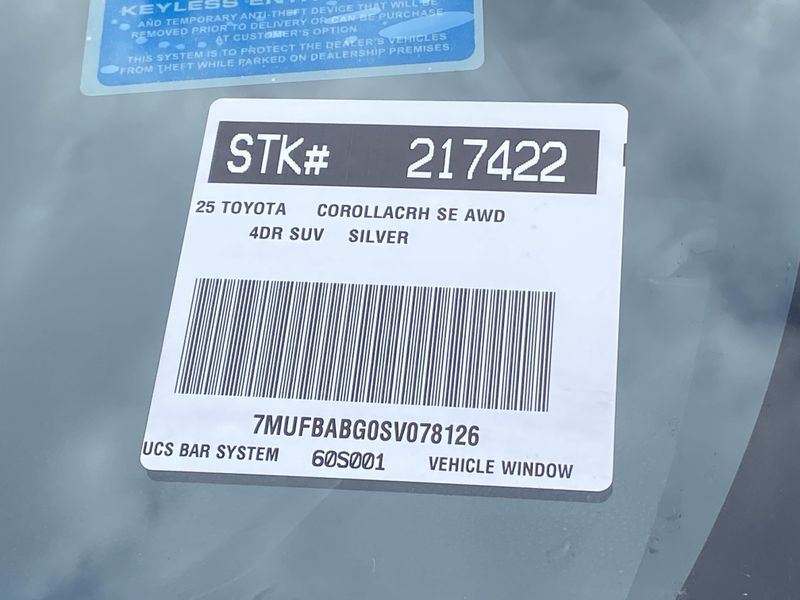 2025 Toyota Corolla Cross Hybrid SEImage 20