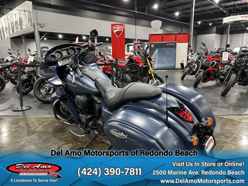 2024 Kawasaki VN1700KRFAL-BU1  in a METALLIC MATTE TWILIGHT BLUE exterior color. Del Amo Motorsports of Redondo Beach (424) 304-1660 delamomotorsports.com 