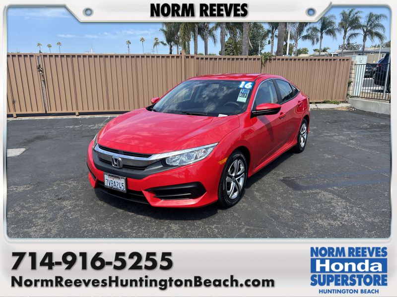 Used 2016 Honda Civic Sedan LXImage 1