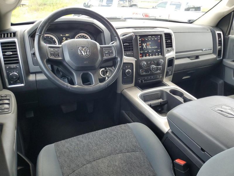 2018 RAM 2500 Big Horn in a Brilliant Black Crystal Pearl Coat exterior color and Diesel Gray/Blackinterior. Johnson Dodge 601-693-6343 pixelmotiondemo.com 