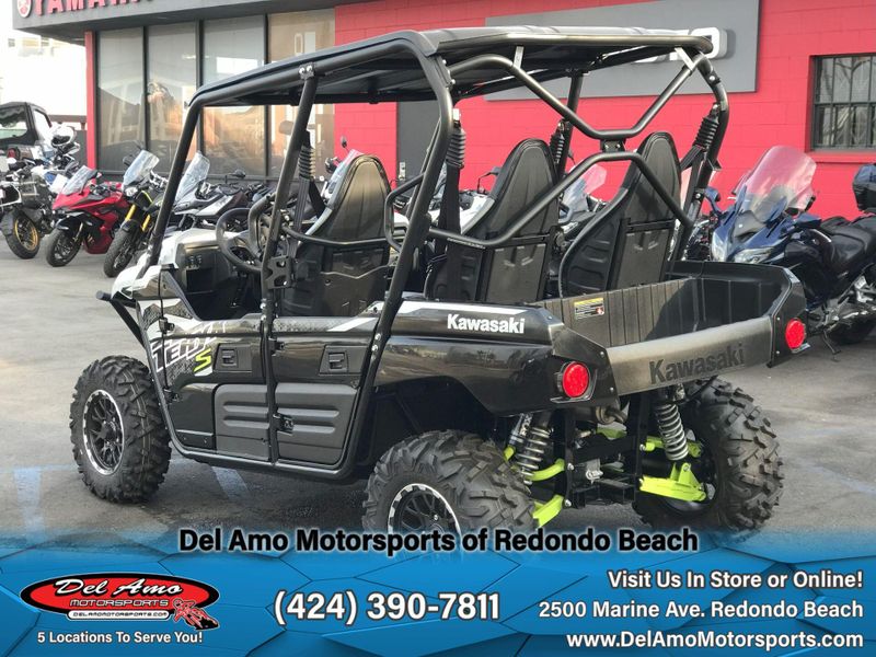 New 2025 Kawasaki TERYX4 S LE  in a ICE GRAY/SUPER BLACK exterior color. Del Amo Motorsports of Redondo Beach (424) 390-7811 delamomotorsports.com 