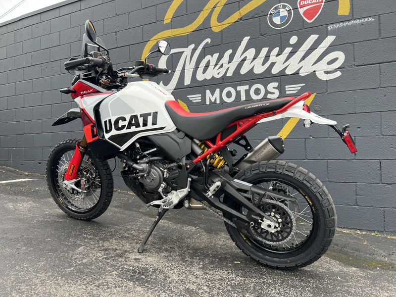 New 2025 Ducati DESERTX RALLY BIANCO 