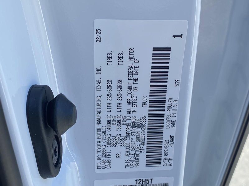 New 2025 Toyota Tundra 4WD Image 21