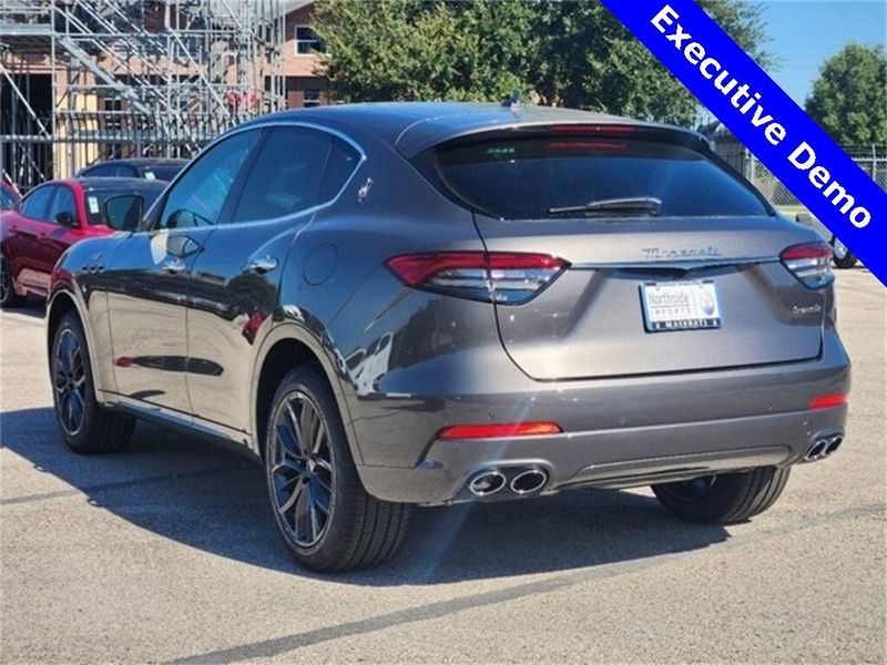 2024 Maserati Levante GT in a Grey exterior color and Black/Redinterior. Northside Imports Houston 281-475-4549 northsideimportshouston.com 