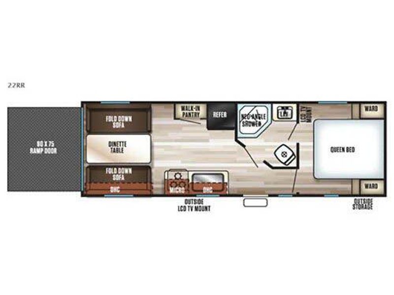 Used 2017 FOREST RIVER CASCADE 22RRC Image 11