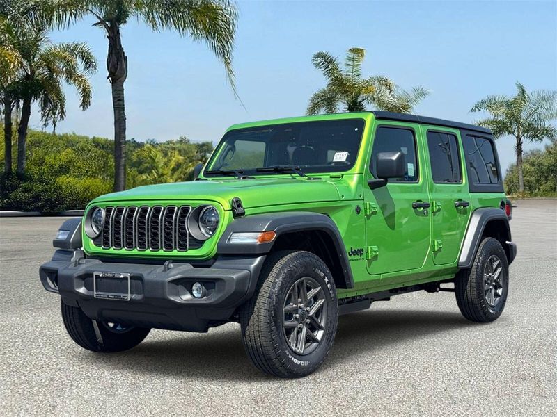 New 2026 Jeep Wrangler 4-door Sport S