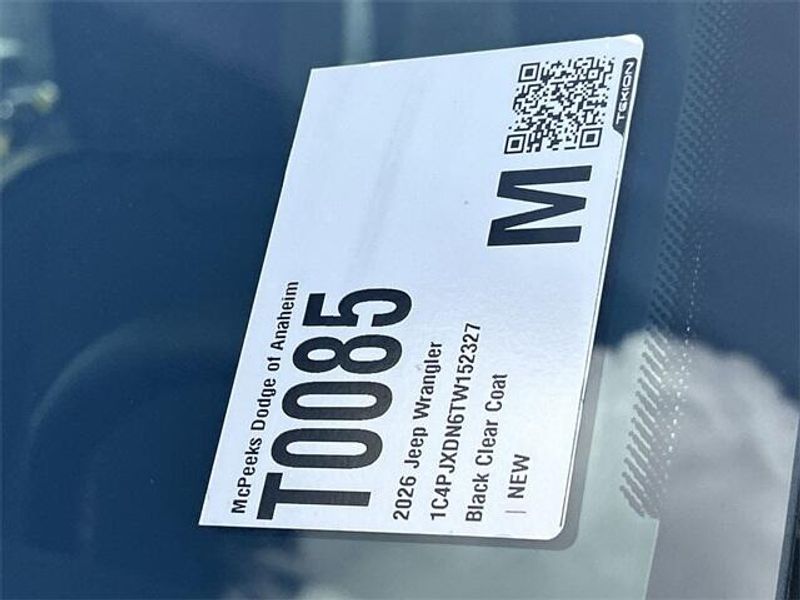 New 2026 Jeep Wrangler 4-door Sport SImage 22