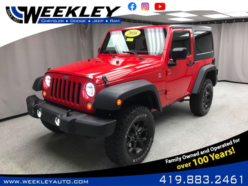 Used 2016 Jeep Wrangler JK SportImage 1