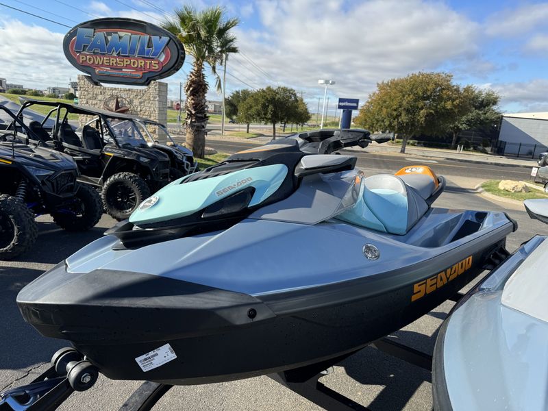 2023 SEADOO PWC GTI SE 130 GY IBR 23  in a GRAY exterior color. Family PowerSports (877) 886-1997 familypowersports.com 