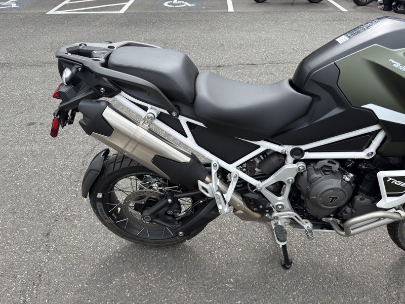 2023 Triumph Tiger 1200 Rally Explorer - MATTE KHAKI GREEN 
