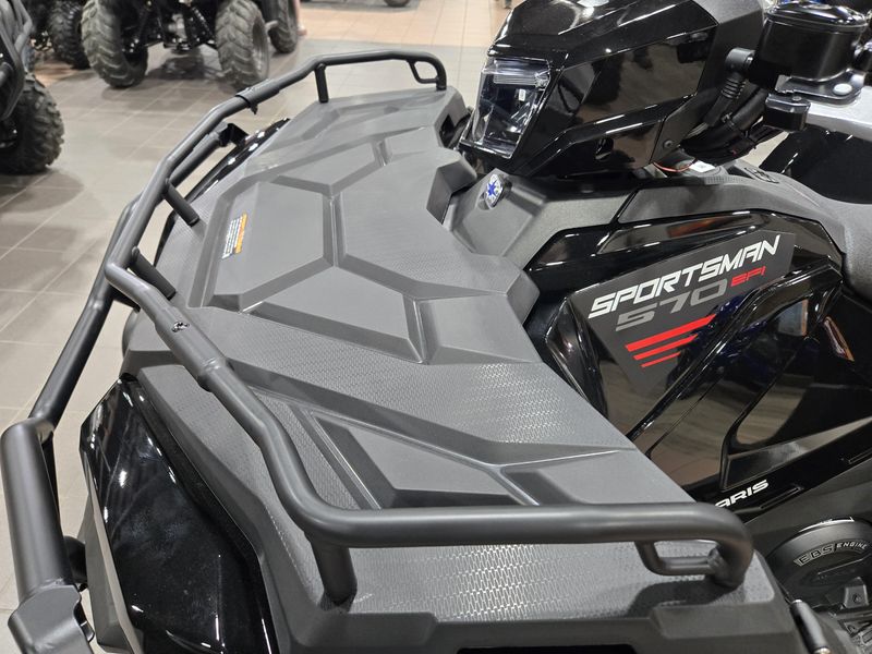 New 2025 Polaris SPORTSMAN 570 TRAIL ONYX BLACK Image 23