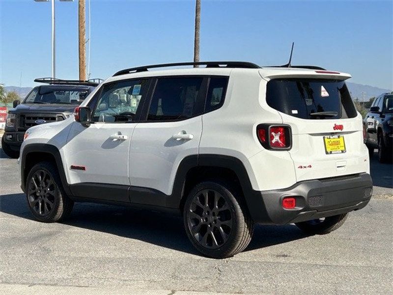 2023 Jeep Renegade (red) Edition in a Alpine White Clear Coat exterior color and Blackinterior. McPeek