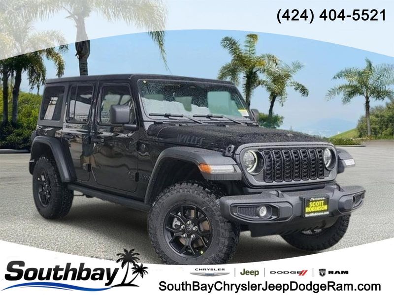 New 2026 Jeep Wrangler 4-door Willys