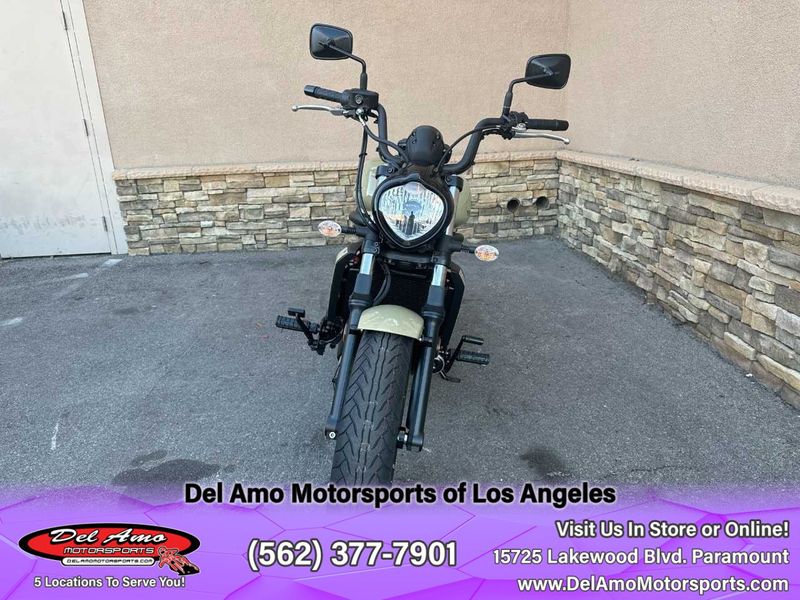 2024 Kawasaki EN650DRFAL-GN2  in a PEARL SAND KHAKI/EBONY exterior color. Del Amo Motorsports of Los Angeles (562) 262-9181 delamomotorsports.com 