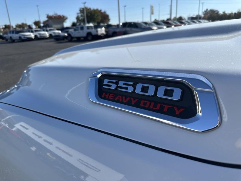 2024 RAM 5500 Chassis Cab Tradesman in a Bright White Clear Coat exterior color and Diesel Gray/Blackinterior. Gupton Motors Inc 615-384-2886 guptonmotors.com 