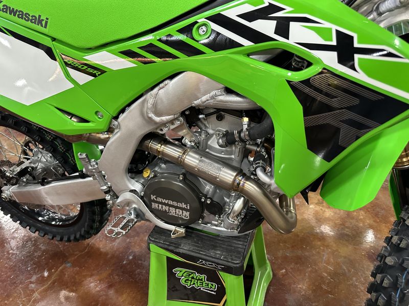 2025 Kawasaki KX450SR LIME GREEN Image 9