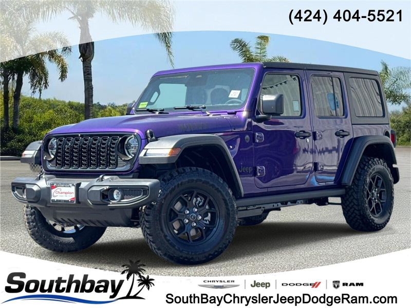 New 2026 Jeep Wrangler 4-door Willys