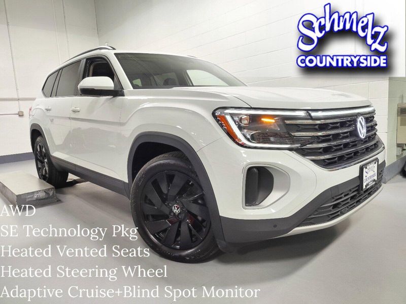 2024 Volkswagen Atlas SE AWD w/Technology/Black Wheel PkgImage 1