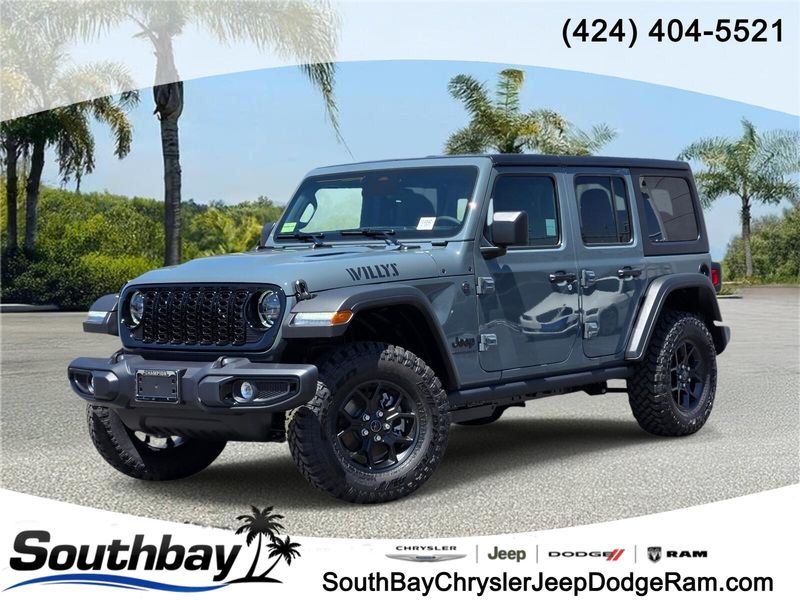 New 2026 Jeep Wrangler 4-door Willys