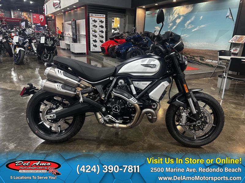 2023 Ducati SCRAMBLER 1100 SPORT PRO  in a DARK STEALTH exterior color. Del Amo Motorsports of Redondo Beach (424) 304-1660 delamomotorsports.com 