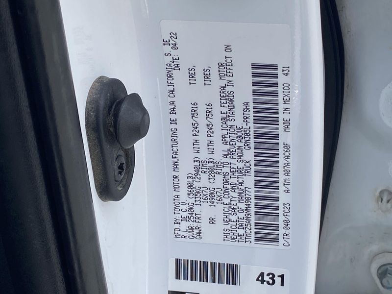 2022 Toyota Tacoma SR5Image 30
