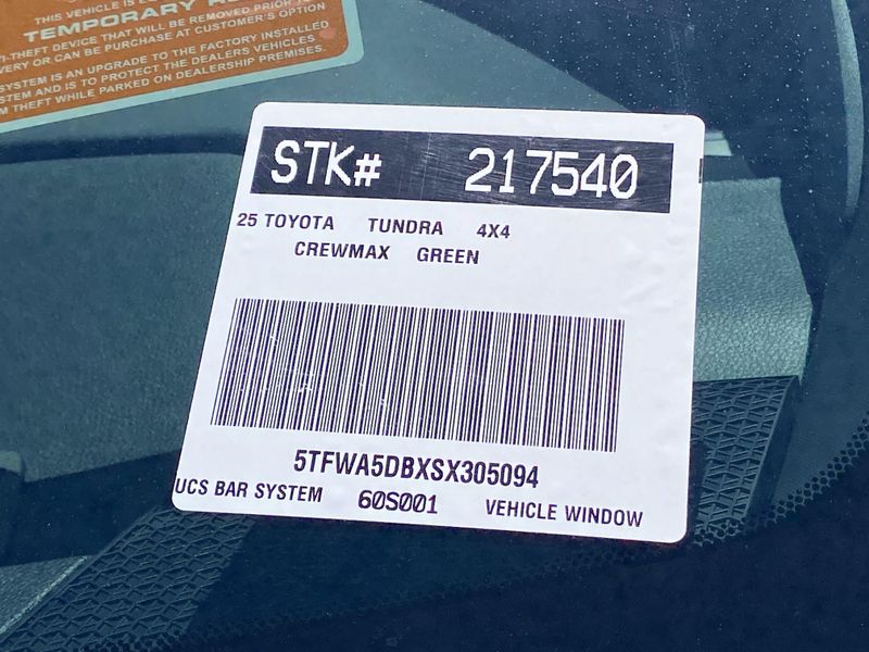 2025 Toyota Tundra PlatinumImage 22