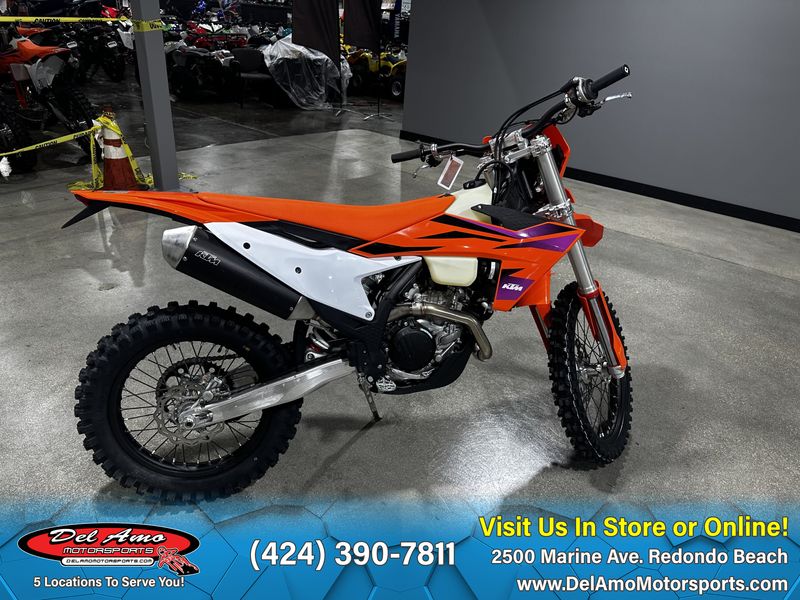 2024 KTM 500 XW-F  in a ORANGE exterior color. Del Amo Motorsports of Redondo Beach (424) 304-1660 delamomotorsports.com 