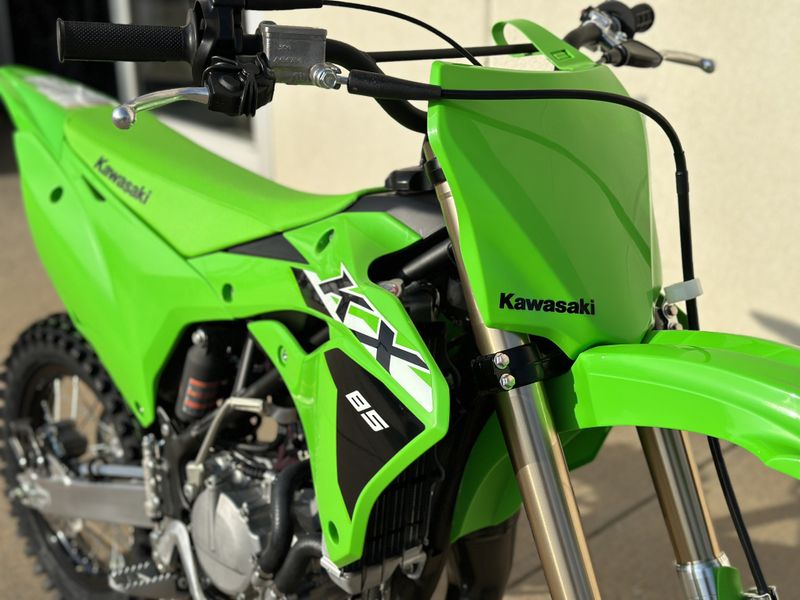 2024 Kawasaki KX 85 in a Lime Green exterior color. Cross Country Powersports 732-491-2900 crosscountrypowersports.com 