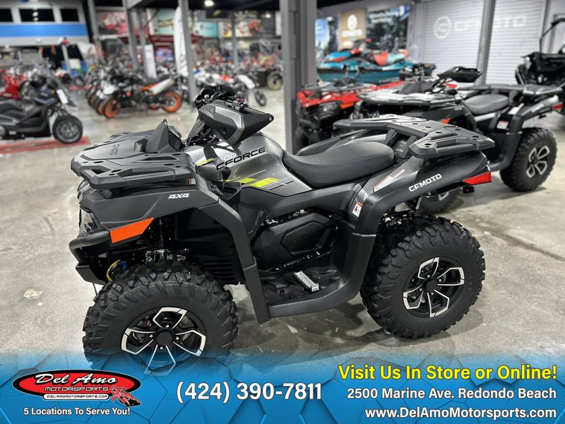 2024 CFMOTO CF600AU-3SA  in a VELOCITY GREY exterior color. Del Amo Motorsports of Redondo Beach (424) 304-1660 delamomotorsports.com 