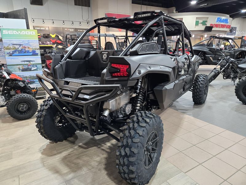 2025 Kawasaki TERYX KRX4 1000 BLACKOUT EDITION MATTE SPARK BLACK Image 13
