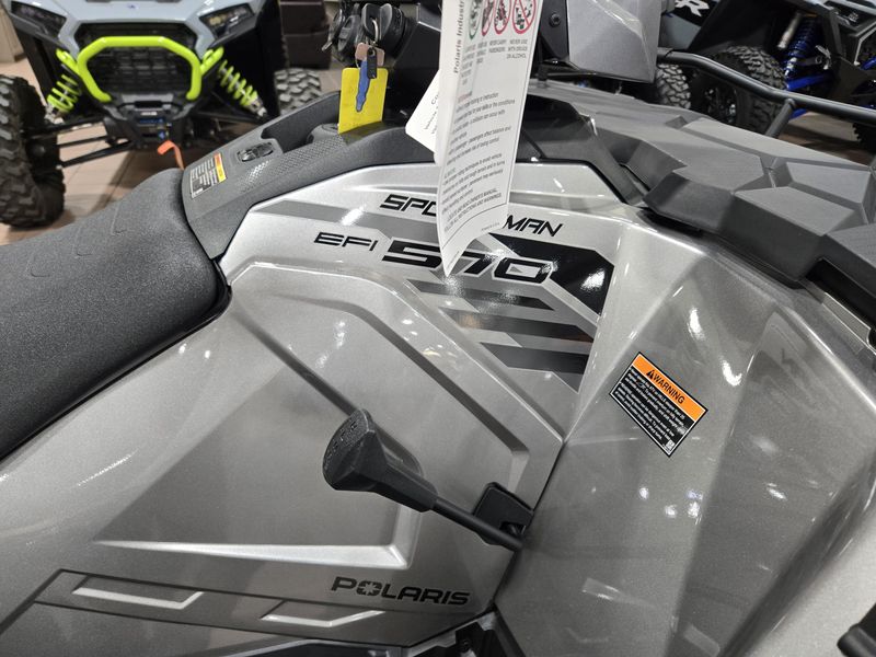New 2025 Polaris SPORTSMAN 570 ULTIMATE TURBO SILVER Image 24