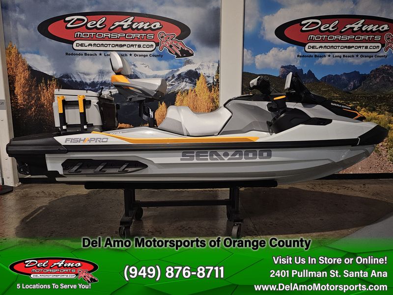 2024 Sea-Doo 19RG  in a SHARK GREY / ORANGE CRUSH exterior color. Del Amo Motorsports of Orange County (949) 416-2102 delamomotorsports.com 