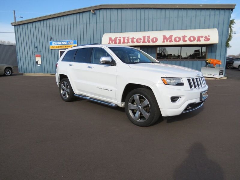 Used 2015 Jeep Grand Cherokee Overland with VIN 1C4RJFCG3FC736969 for sale in Fairmont, Minnesota