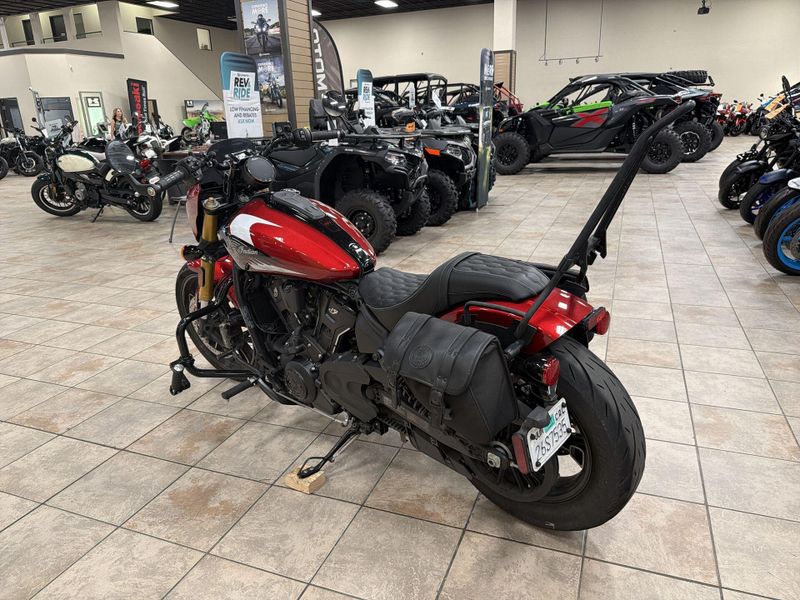 Used 2025 Indian Motorcycle 101 SCOUT WHITE MTLC WGRFX TEC Image 15