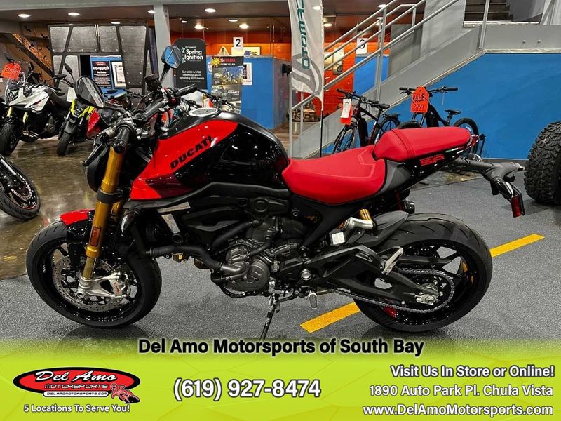 2024 Ducati MONSTER SP  in a LIVERY exterior color. Del Amo Motorsports of South Bay (619) 547-1937 delamomotorsports.com 