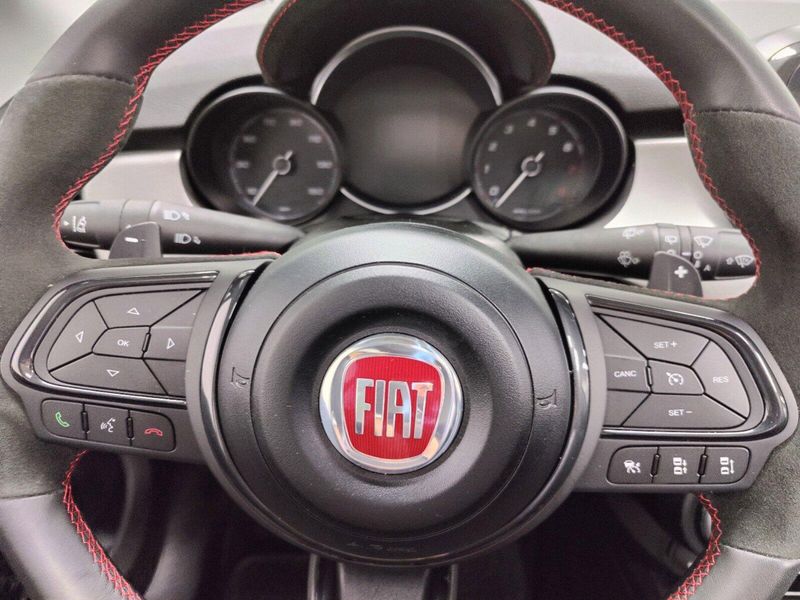 2023 Fiat 500x Sport Awd in a Passione Red exterior color and Black Heated Sport Seatsinterior. Schmelz Countryside Alfa Romeo and Fiat (651) 968-0556 schmelzfiat.com 