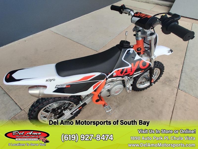 2021 KAYO KMB 60  in a WHITE exterior color. Del Amo Motorsports of South Bay (619) 547-1937 delamomotorsports.com 