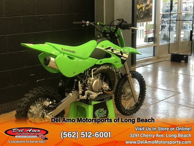 2024 Kawasaki KX65CRFNN-GN1  in a LIME GREEN exterior color. Del Amo Motorsports of Long Beach (562) 362-3160 delamomotorsports.com 