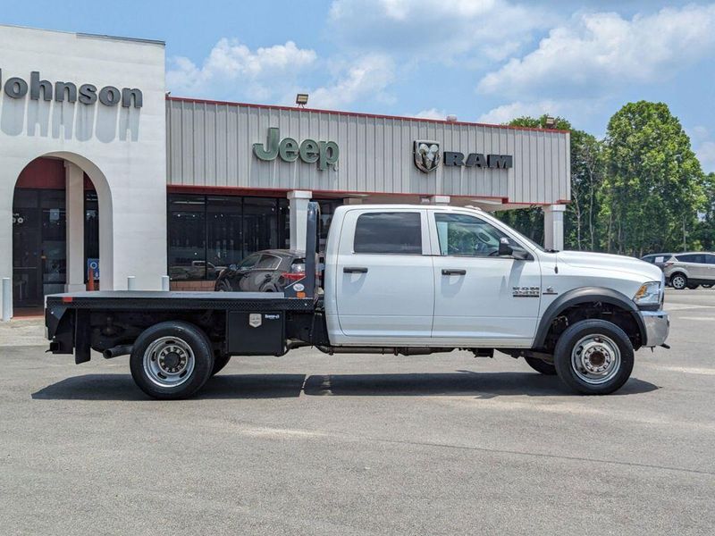 2018 RAM 4500 Chassis Tradesman in a Bright White Clear Coat exterior color and Diesel Gray/Blackinterior. Johnson Dodge 601-693-6343 pixelmotiondemo.com 