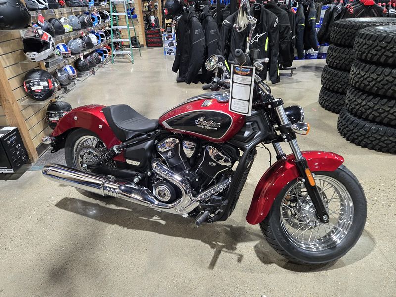2025 Indian Motorcycle INDIAN SCOUT CLASSIC LIMITED WITH TECHNOLOGY PACKAGE SUNSET RED METALLIC Image 2