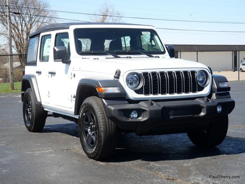 New 2026 Jeep Wrangler 4-door Sport