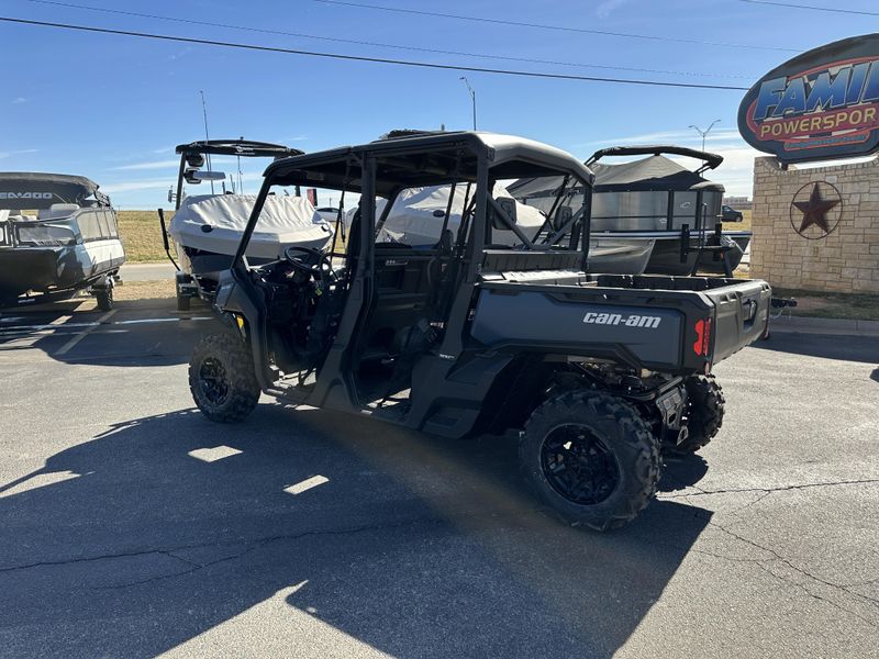 2025 CAN-AM DEFENDER MAX XT HD9 DUSTY NAVY in a DUSTY NAVY exterior color. Family PowerSports (877) 886-1997 familypowersports.com 