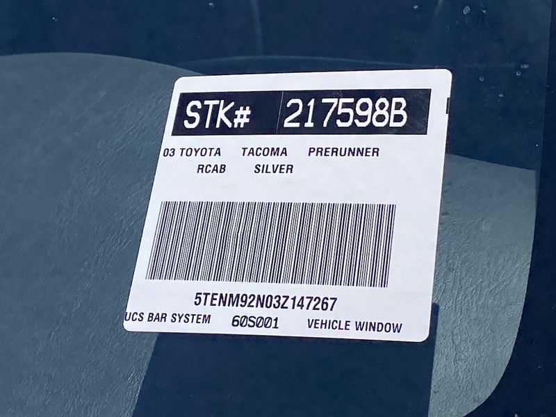 Used 2003 Toyota Tacoma PreRunnerImage 31